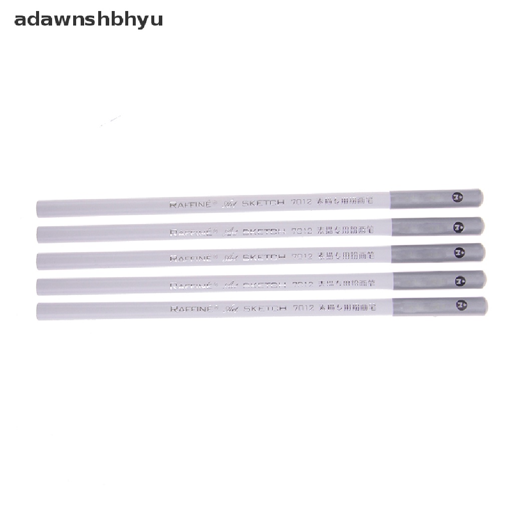 [adawnshbhyu] 2pcs Sketsa Gambar Arang pastel Putih Pensil art Artis craft