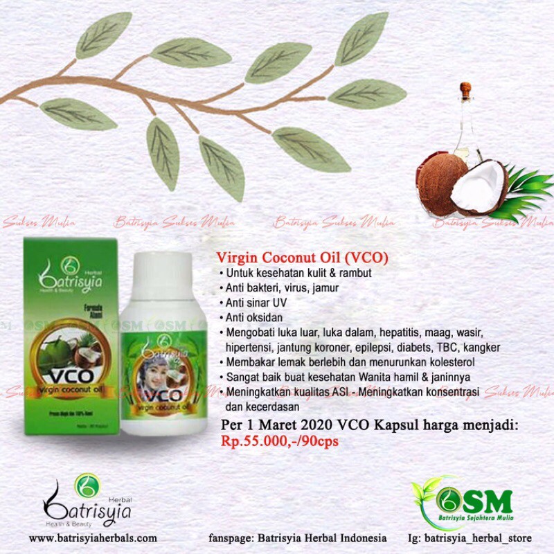 VCO KAPSUL BATRISYIA HERBAL