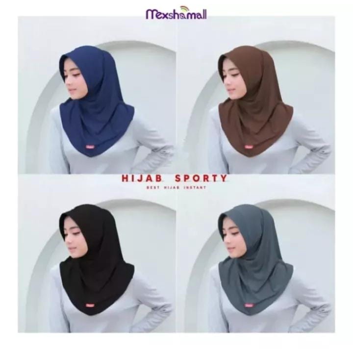 HIJAB/JILBAB/KERUDUNG OVAL POLOS/JILBAB BERGO SPORT/HIJAB INSTAN BERGO SPORT/BERGO OVAL POLOS/HIJAB SPORT INSTAN KEKINIAN