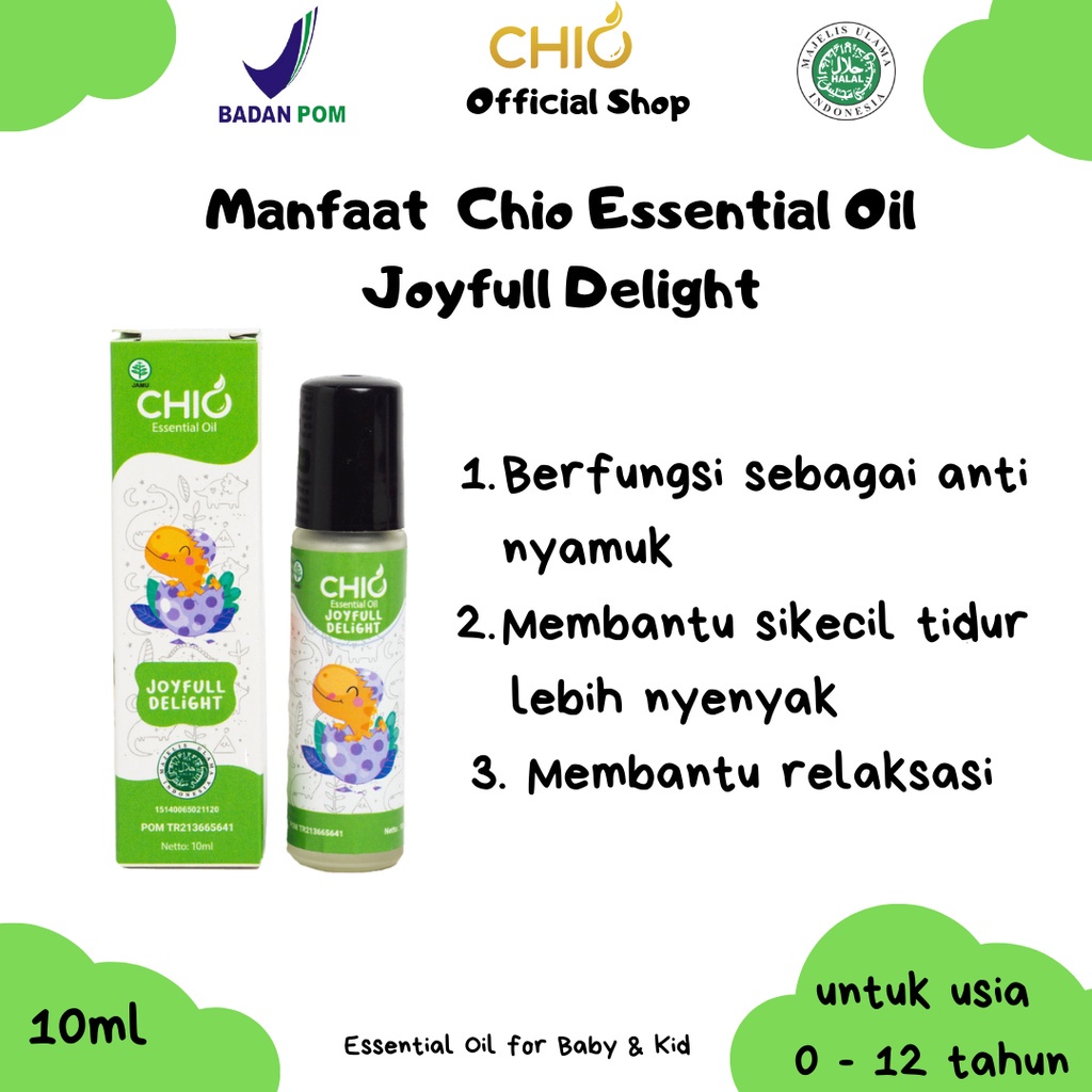 Chio Essential Oil / Chio Baby Oil / Chio Baby Roll On