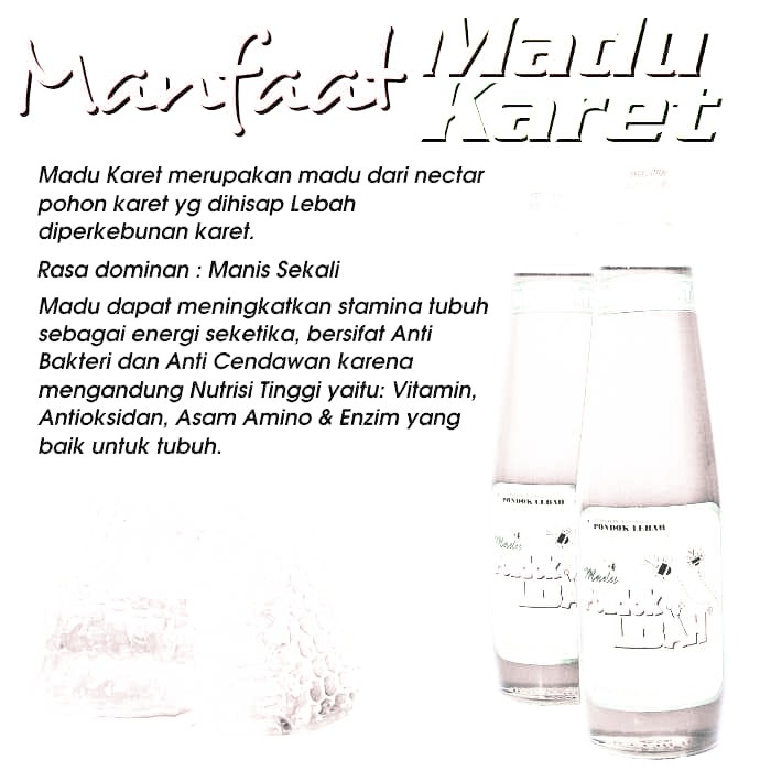 

Jual Madu Karet 600Cc Pondok Lebah Murah