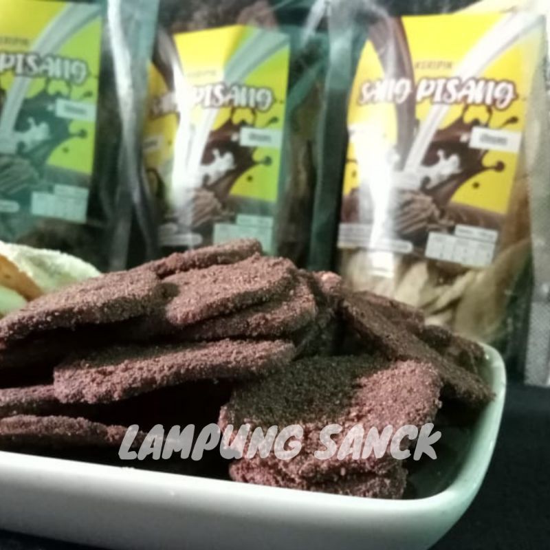 

keripik pisang coklat aneka rasa kemasan 130gram pisang coklat