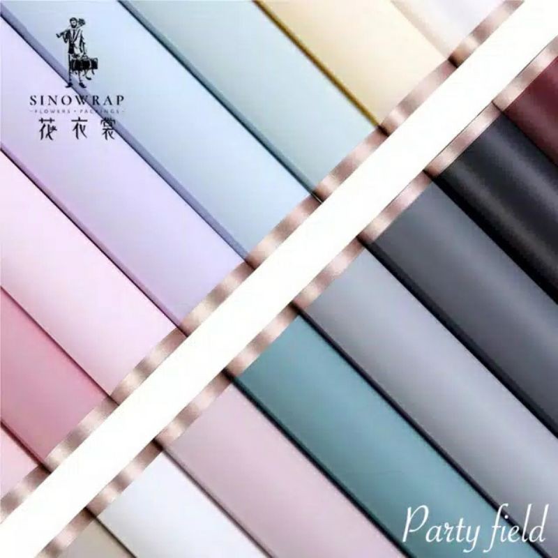 

Kertas Bunga strip wrapping flower premium murah bagus per lembar ayanaflorist