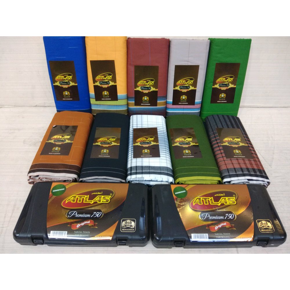 SARUNG ATLAS PREMIUM 770 SONGKET HARGA 10PCS