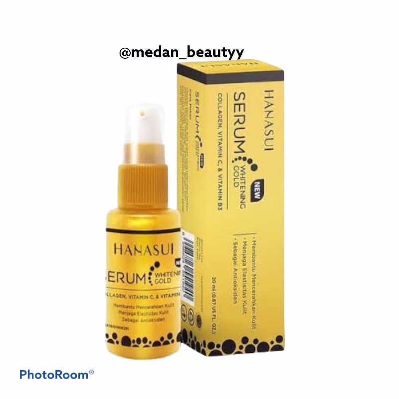 hanasui serum gold - serum glowing hanasui gold