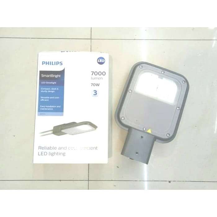 LAMPU JALAN PJU LED PHILIPS BRP130 LED70/CW 70W 220-240V DM GM - CW 5600K CAHAYA PUTIH