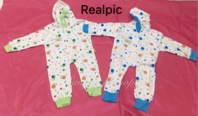 Jumper Bayi New Born Kaki terbuka + tertutup /Jumper bayi Katun tebal New born