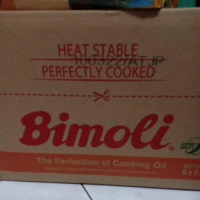 Minyak bimoli 1 dus isi 6 pouch@2liter