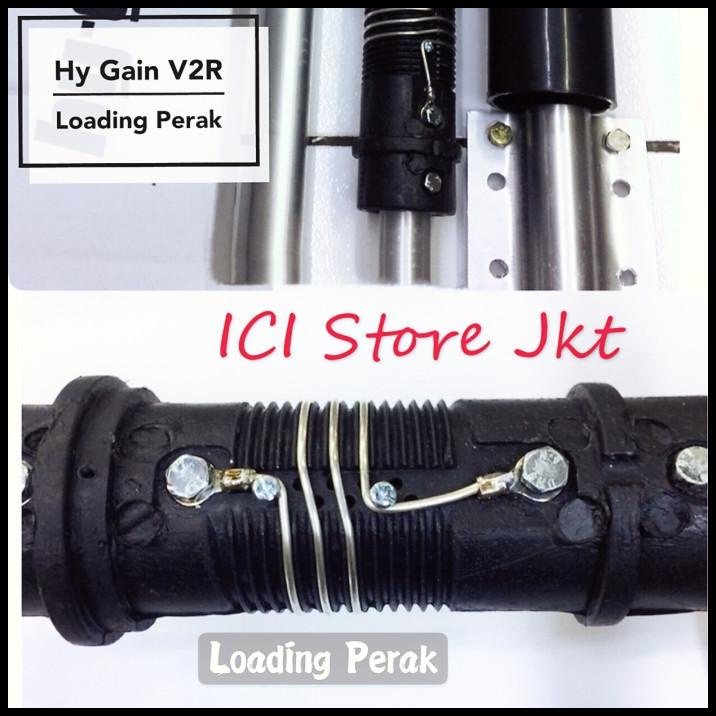 Antena V2R Lokal Loading Kawat Perak Original