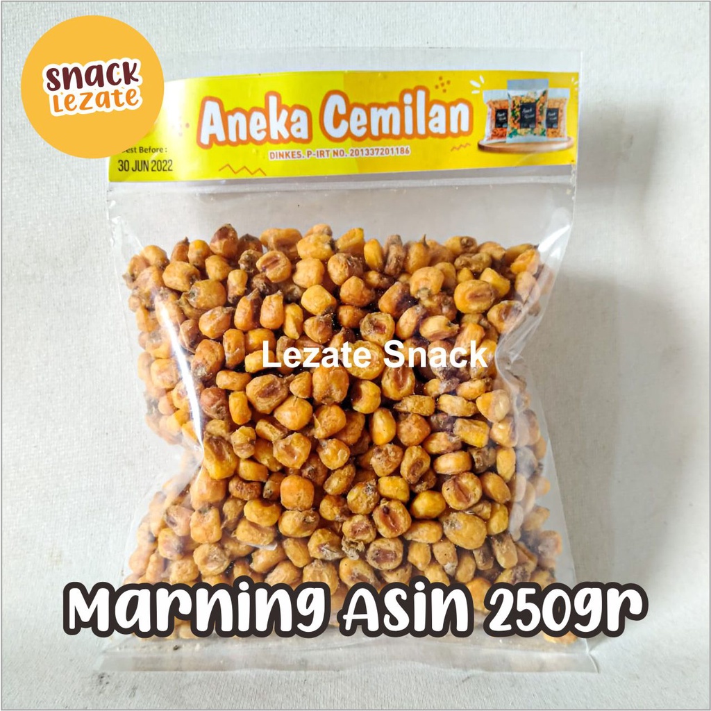 

Marning Jagung Asin 250gr Gurih Renyah Murah / Jagung Marning Asin / Marneng Jagung Original Asin