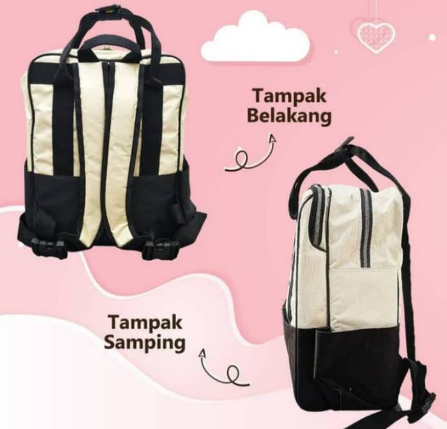 GABAG Damar Cooler Bag Backpack Tas Asi Diaper Bag  Laptop