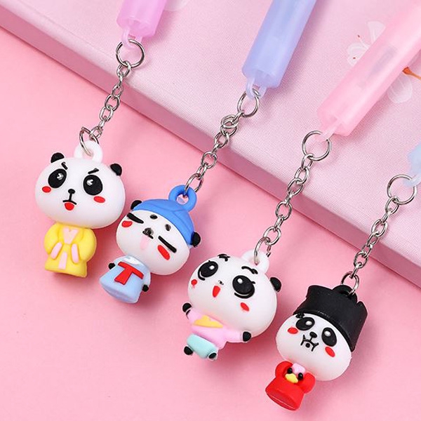 pen gel cute panda pendant ballpoint spe098