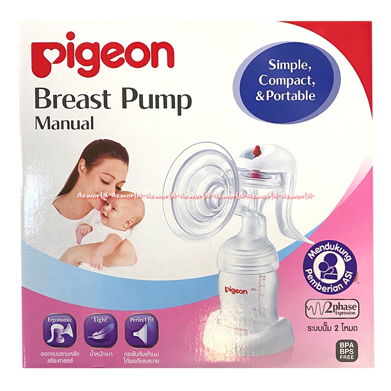 Pigeon Breast Pump Manual Alat Pompa ASI Manual Alat Peras asi Pigen