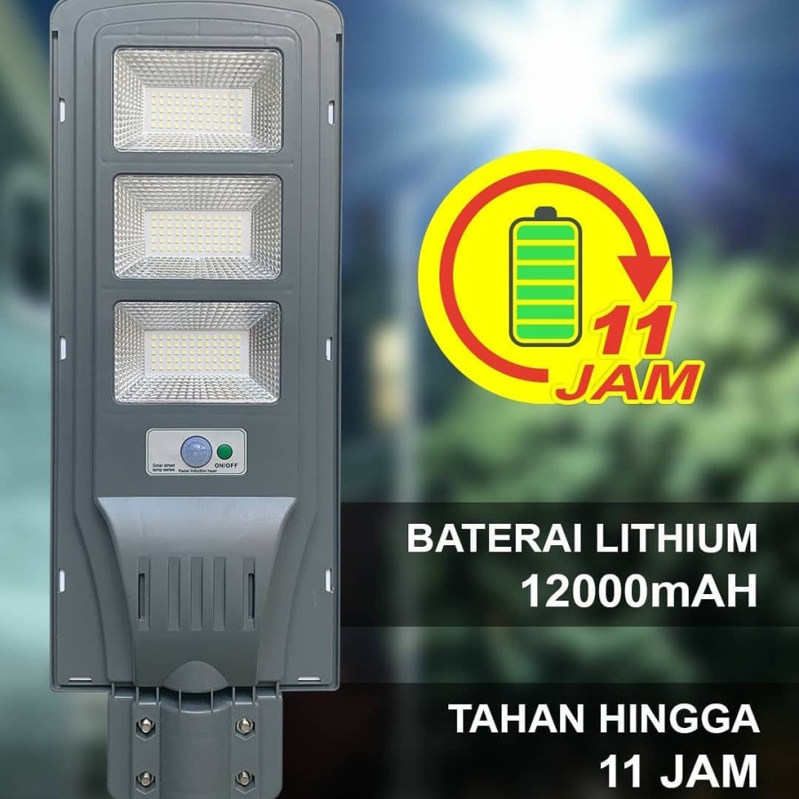 Lampu PJU Solar Cell Tenaga Surya LED SMD 60W 60 Watt SURYA BROADWAY