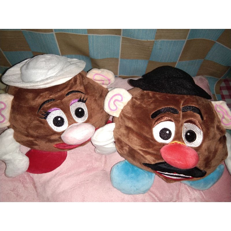 (boneka pl) Sepasang Mr. and Mrs. Potato from Toy Story