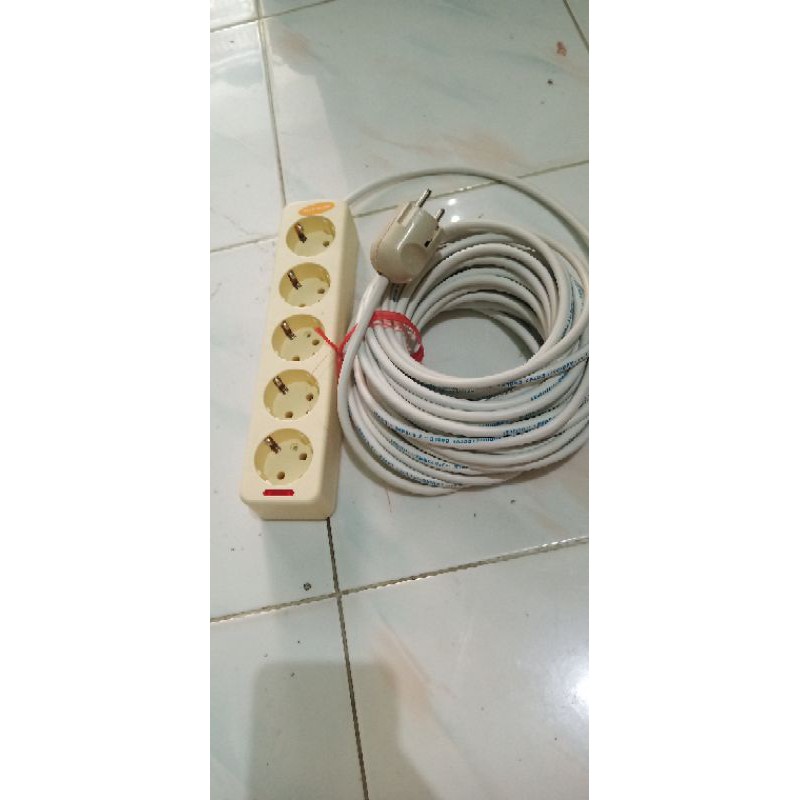 kabel olor 5 lubang panjang 10 meter