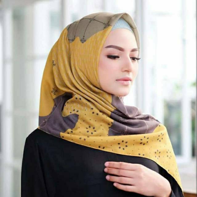 DEENAY KW 3110 HIJAB MURAH HIJAB SEGI EMPAT KONVEKSI HIJAB