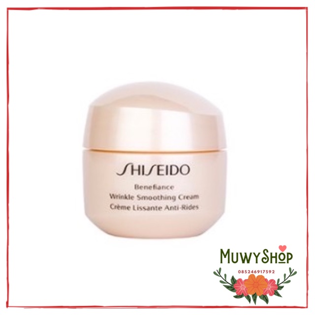 Shiseido Benefiance Wrinkle Smoothing Cream 15ml / 30ml