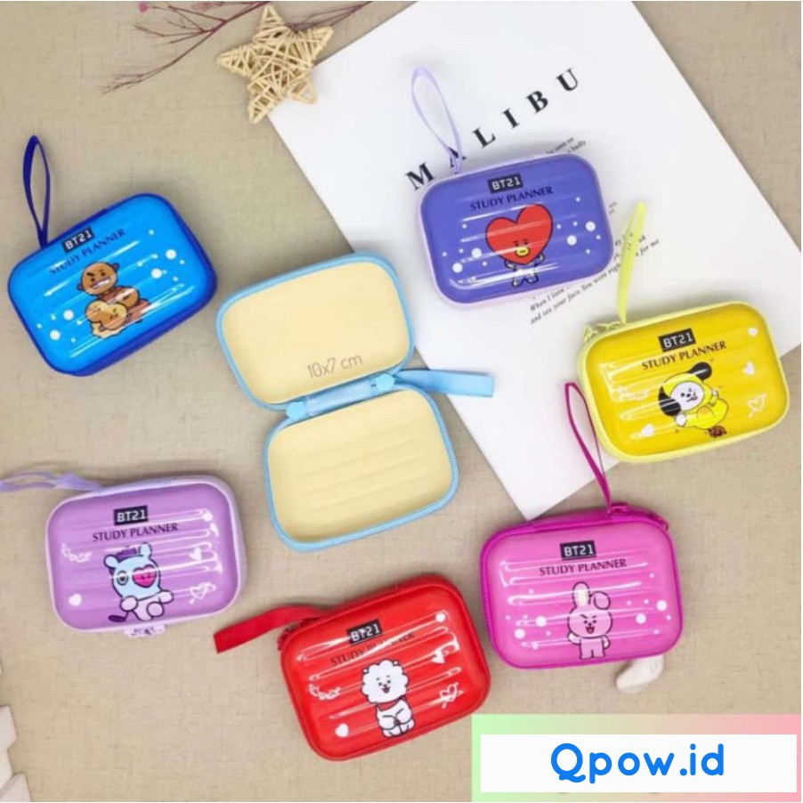 DOMPET KOIN KOTAK / MINI KOPER KARAKTER BT21