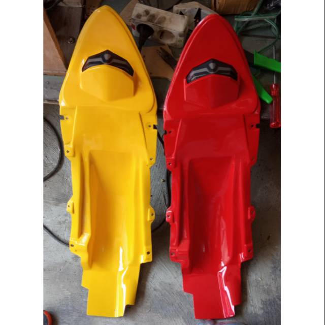 Undertail SATRIA FU karbu (NON SPAKBOR/dudukan plat no) CBU/CKD/SCD/FL