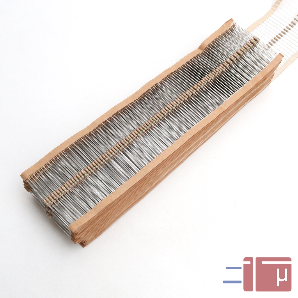 X10 Resistor 560K 1/4W Karbon 5% Taiwan Kaki Tembaga