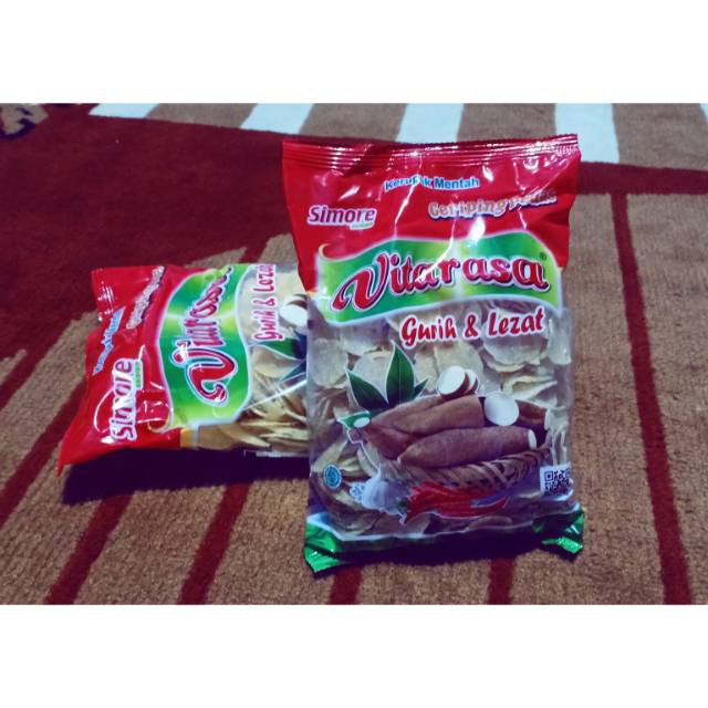

Krupuk criping pedas mentah
