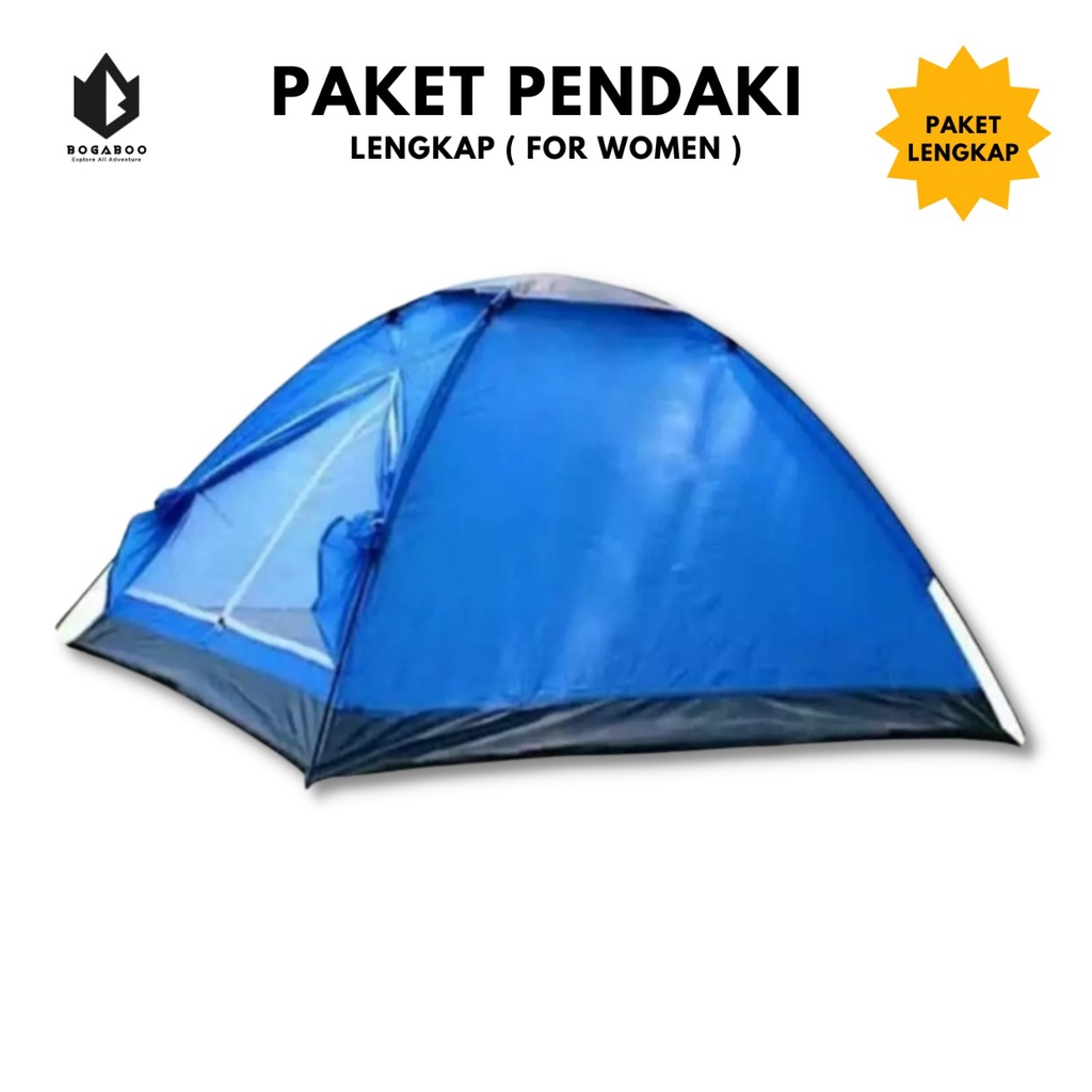 PAKET PENDAKI LENGKAP - Paket Camping Cewek Lengkap