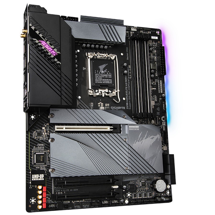 Motherboard Gigabyte Z690 Aorus Elite AX DDR4 (LGA1700, Z690, USB3.2)