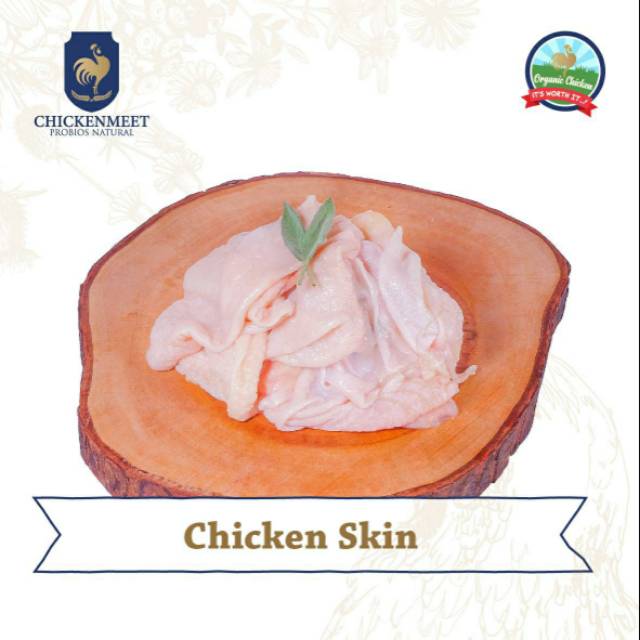 

Organic Chicken Skin / Kulit Ayam Organik - 500 gram