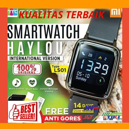 New Xiaomi Smartwatch Haylou LCD Color Screen LS01 International Version