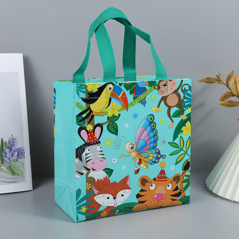 Tas Souvenir Ulang tahun Anak / Goddie Bag Animal Jungle-3