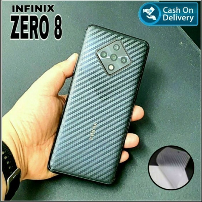 SKIN CARBON INFINIX HOT 12 INFINIX HOT 12 PLAY ANTI GORES BELAKANG