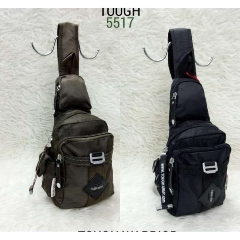 Tas Model SlingBag priginal Tough Warrior Terbaru dengan merk Brend 5517