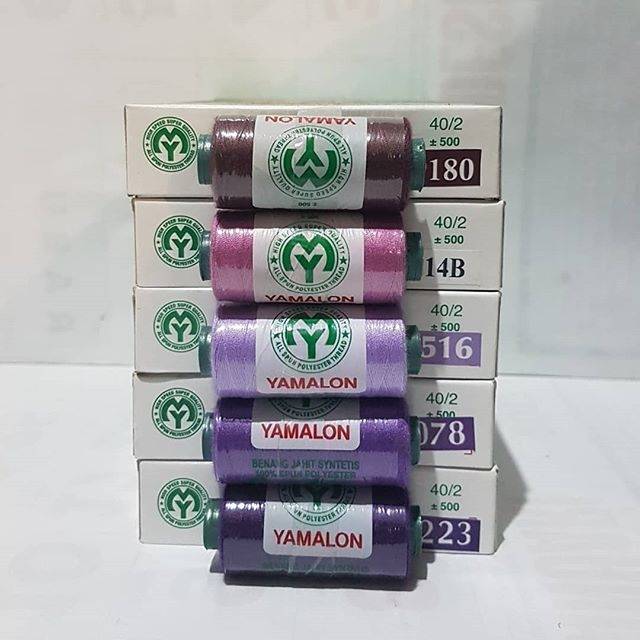 Benang Jahit Yamalon (per roll 500 yards) - Variasi Ungu