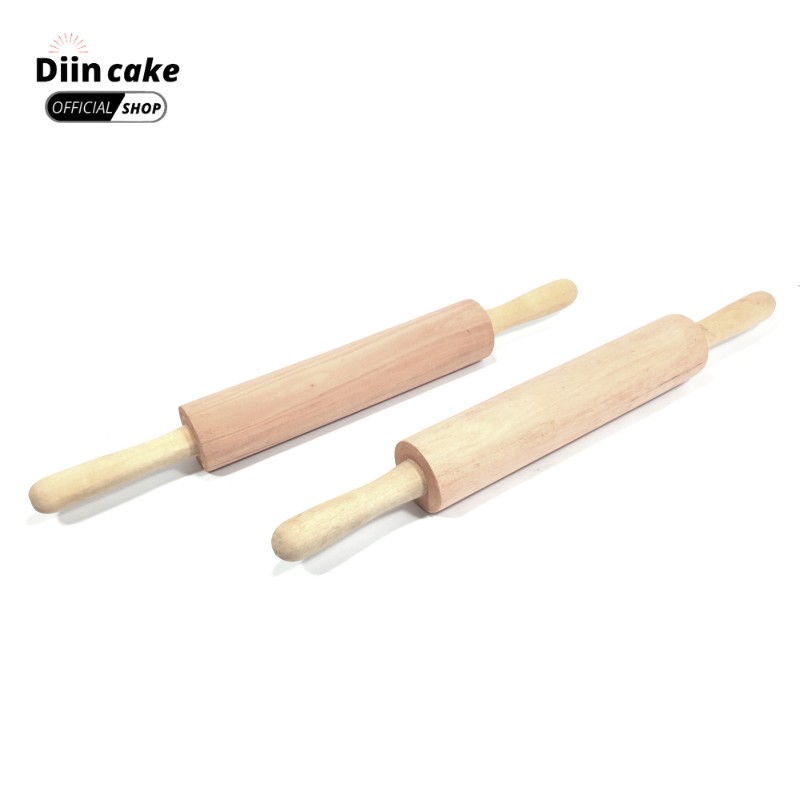 Penggilas Adonan / Rolling Pin Kayu Panjang