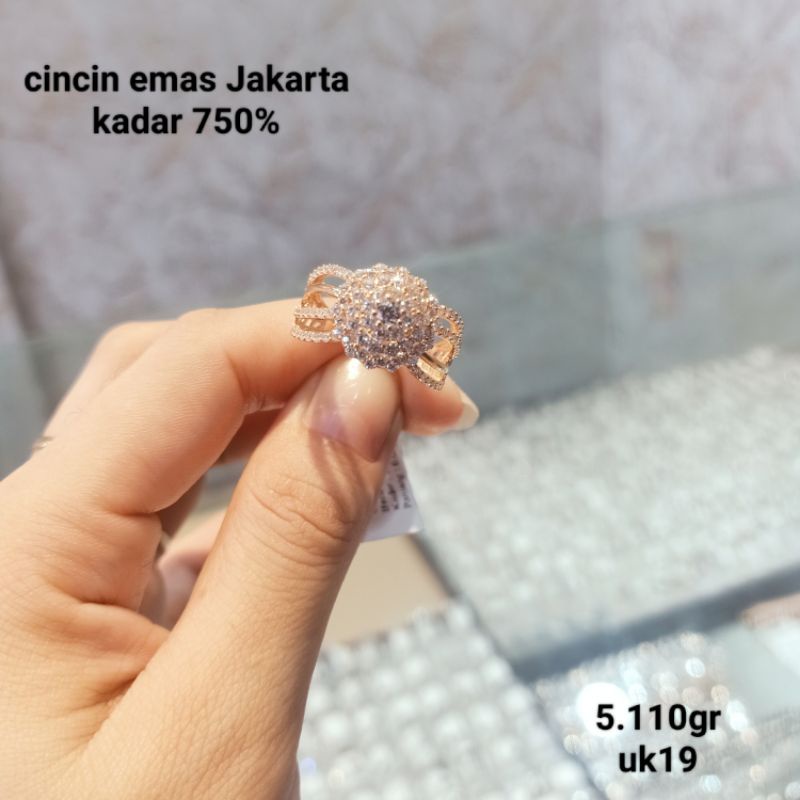 cincin Emas Jakarta 750%