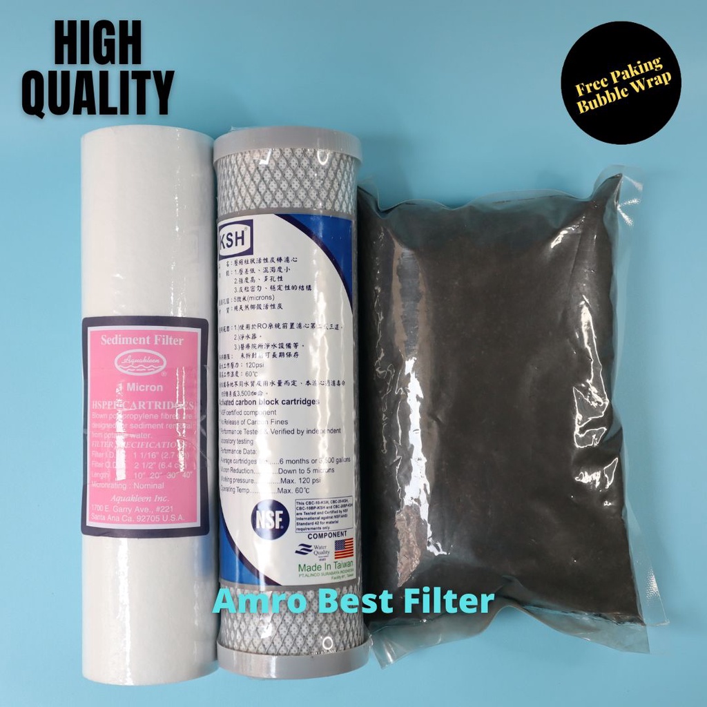 Paket Pre Filter Mesin RO Rakitan AMRO
