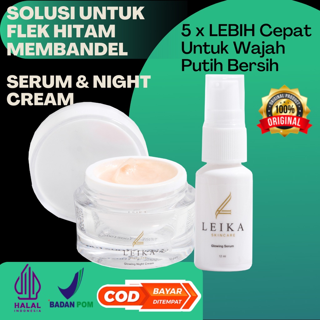 PAKET 2 IN 1 Krim Flek Hitam Membandel BPOM Penghilang Flek Hitam Membandel Serum Flek Hitam Memband