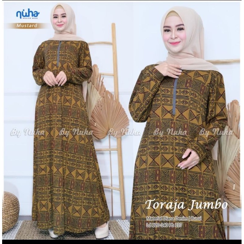 Gamis "Toraja jumbo maxy"