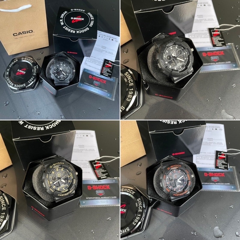 ((FULLSET)) G SHOCK WATCH GA100 DUAL TIME / JAM TANGAN G SHOCK GA100 / JAM TANGAN PRIA G SHOCK