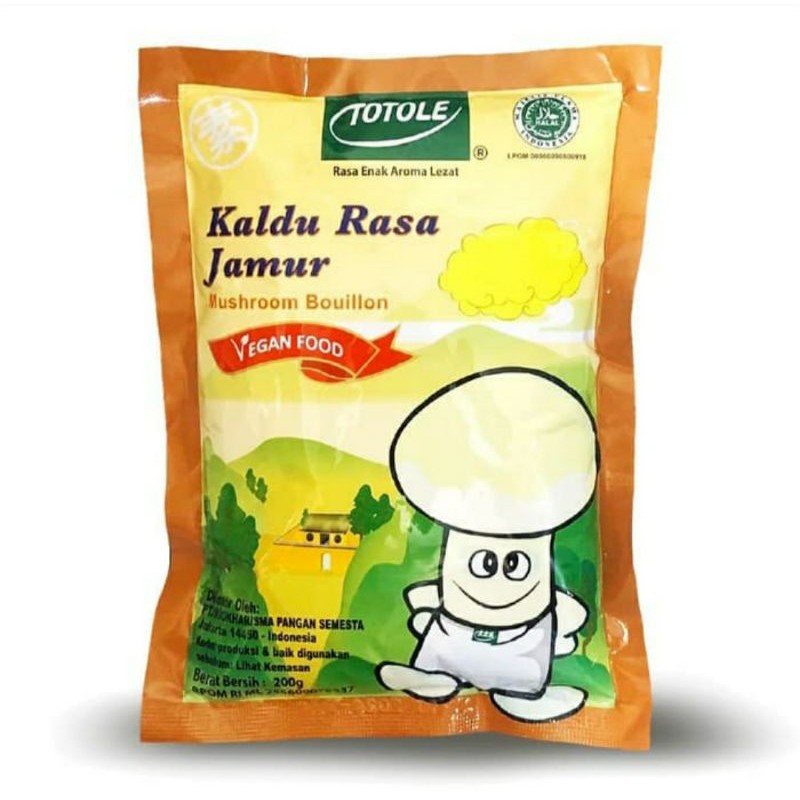 

TOTOLE kaldu jamur satuan