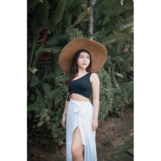 Azura Skirt in White | summer, beach/ casual korean skirt