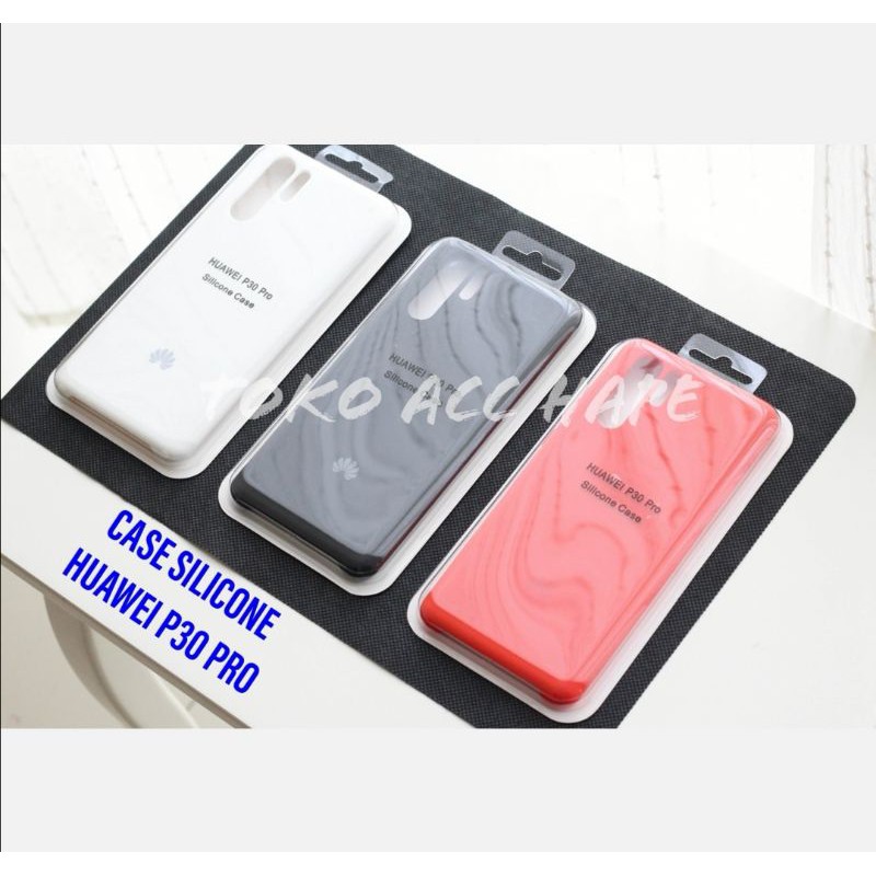 SILICONE CASE COVER SOFT HARD SILIKON PREMIUM ORIGINAL HUAWEI P30 PRO