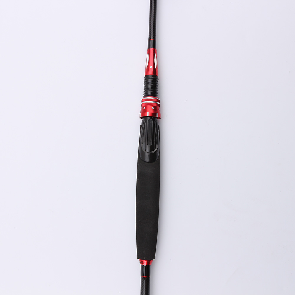 Kabinwang Joran Pancing Carbon Fiber 2 Segments 2.1M - MERAH