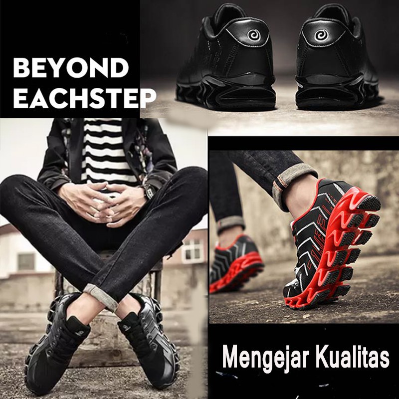 Sepatu Sneakers pria  Bahan Mesh Breathable Super Keren sepatu olahraga