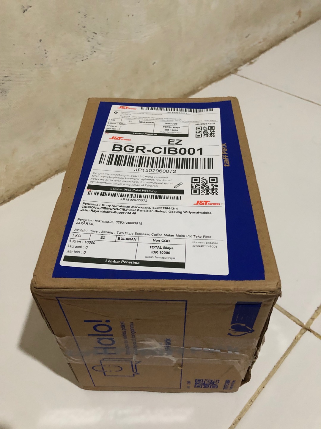 Two Cups Espresso Coffee Maker Moka Pot Teko Filter Teko Kopi Teko Pembuat Kopi