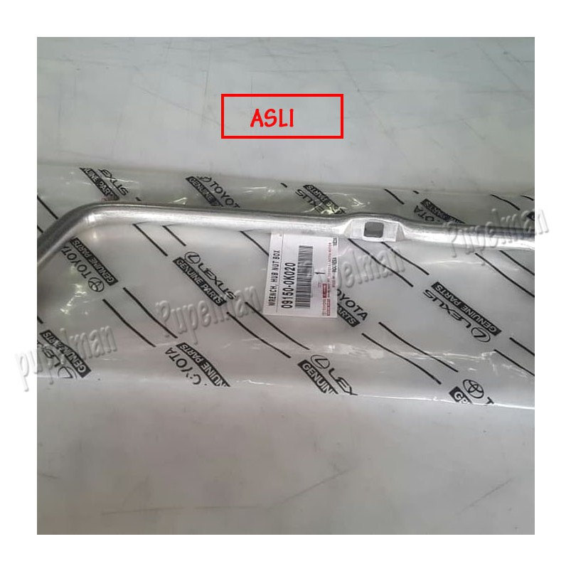 ORI Kunci Gagang Roda Ban Serep 21mm TOYOTA innova inova avanza xenia Hilux Fortuner 2005 2006 2007 