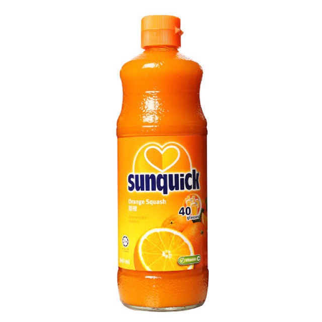 

Sunquick Orange/Mandarin/lemon/mango 330ml khusus grab/gojek