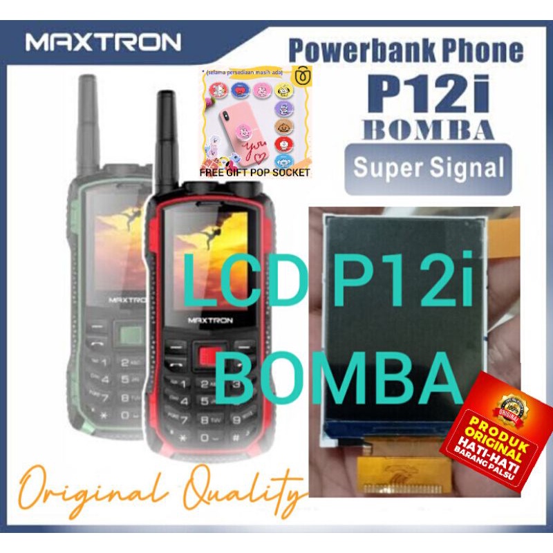 LCD Hp Maxtron P12i Bomba Original Quality