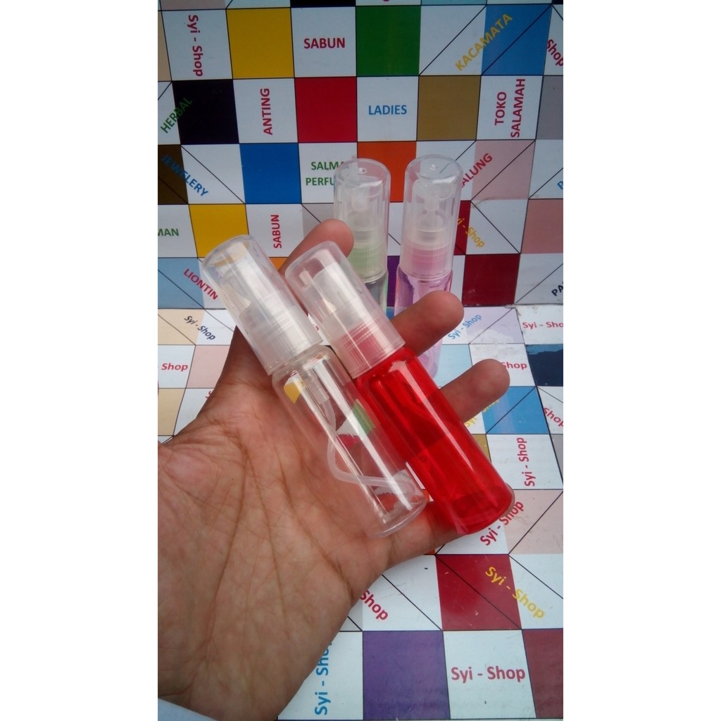 GROSIR Botol Parfum Spray 25 ml Plastik